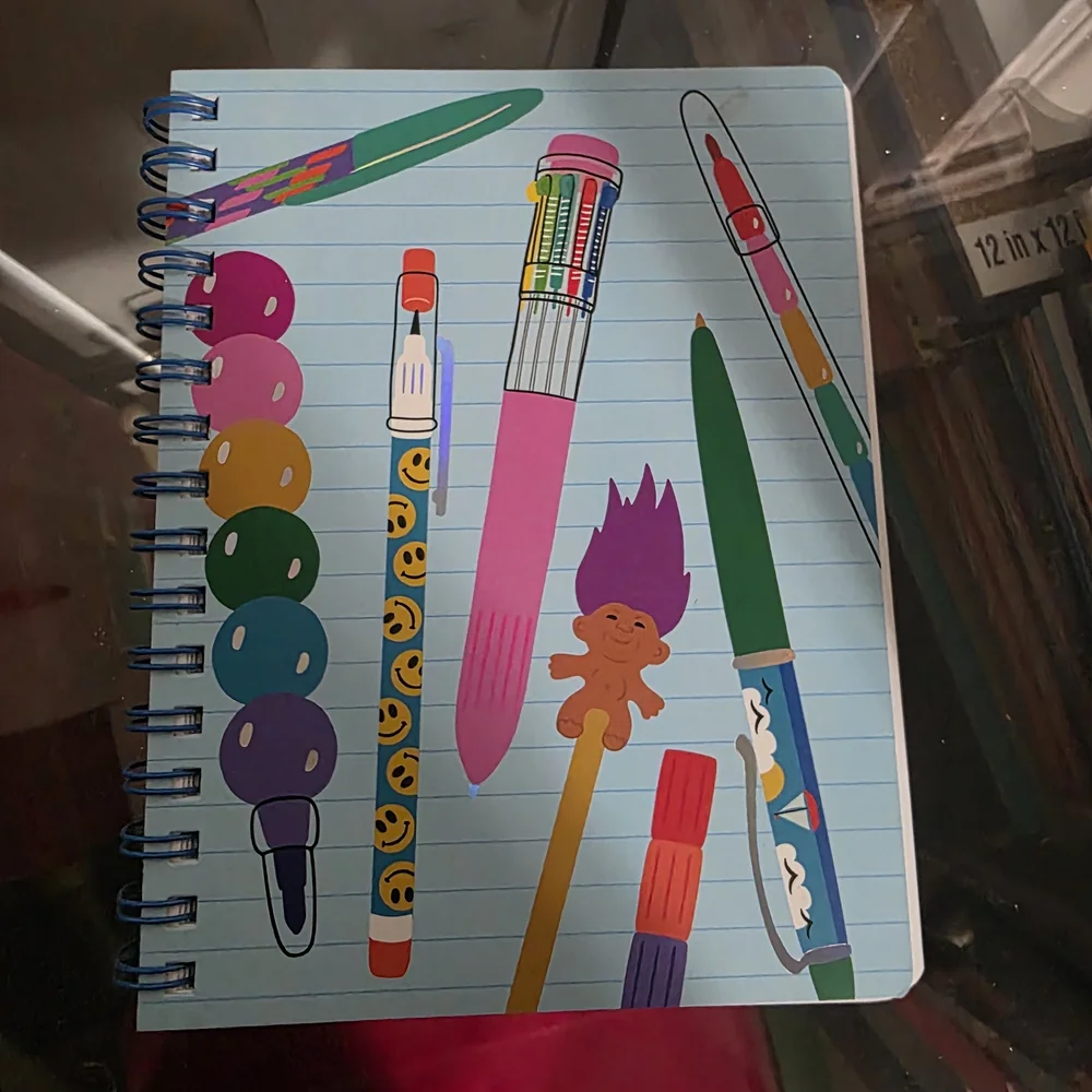 Pipsticks 90s Retro Day planner